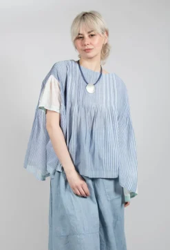 Eka Tops^Cai Blouse in Powder Blue