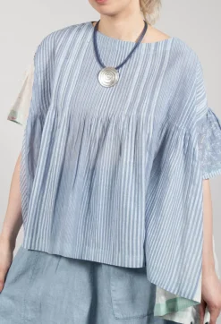 Eka Tops^Cai Blouse in Powder Blue