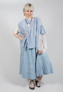 Eka Tops^Cai Blouse in Powder Blue
