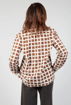 Hannoh Wessel Shirts & Blouses^Calipso Shirt in Brown Check