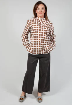 Hannoh Wessel Shirts & Blouses^Calipso Shirt in Brown Check