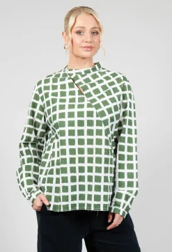 Hannoh Wessel Shirts & Blouses^Calipso Shirt in Green Check