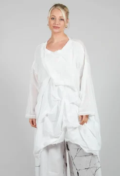 La Vaca Loca Tops^Calle Tunic in Off White