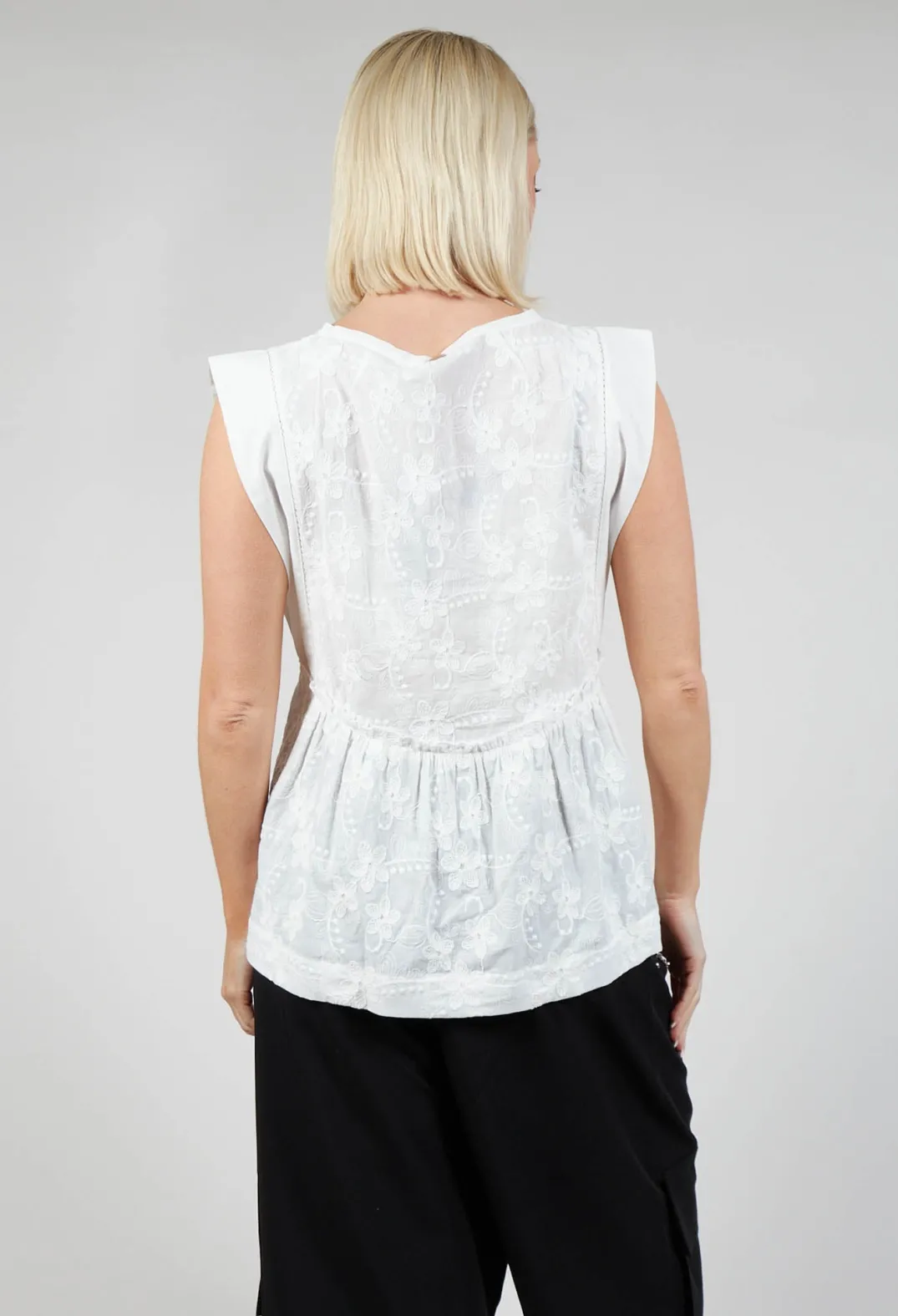 High Tops^Cameo Top in White