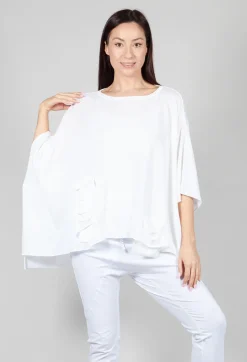 Philomena Christ Jumpers^Cape Style Jumper in White