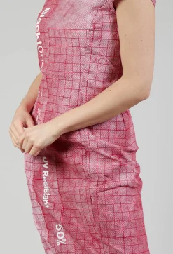 Rundholz Black Label Dresses^Capped Sleeve Slim Fit Dress in Placed Chili Print