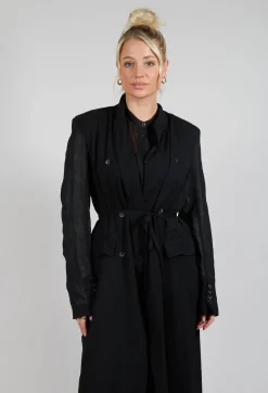Masnada Coats^Cappotto Coat in Black