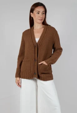 M J Watson Cardigans^Cardigan in Brown