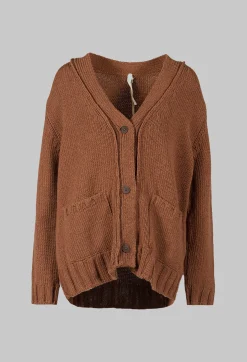 M J Watson Cardigans^Cardigan in Brown