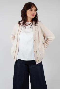 M J Watson Cardigans^Cardigan in Natural