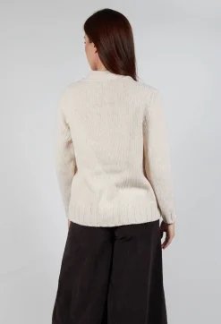 M J Watson Cardigans^Cardigan in Natural