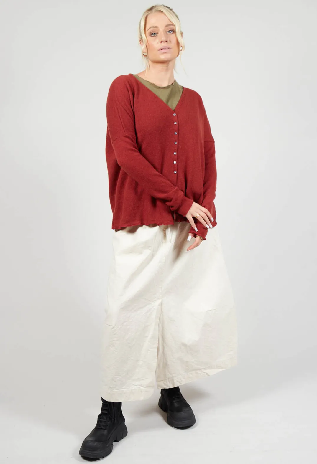 Album Di Famiglia Cardigans^Cardigan WS in Red