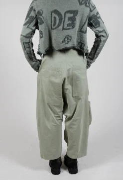 Rundholz Black Label Trousers^Cargo Style Balloon Trousers in Defender