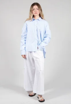 Amici Trousers^Cargo Trousers in Bianco
