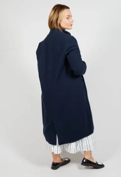 Aequamente Coats^Cashmere Duster Coat in Abiss
