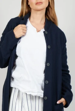Aequamente Coats^Cashmere Duster Coat in Abiss