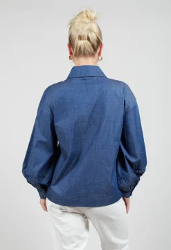 Dea Kudibal Shirts & Blouses^Cassandria Blouse in Chambray Blue