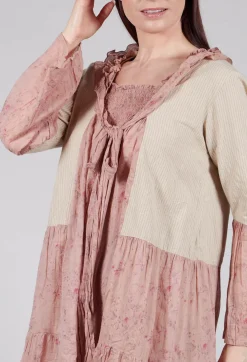 Les Ours Tops^Cassis Blouse in Liberty Pink Print