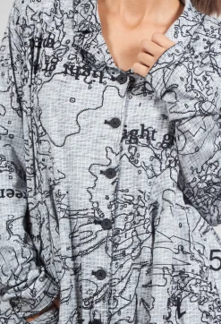 Rundholz Black Label Jackets^Casual Fit Jacket in Black Print
