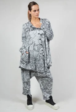 Rundholz Black Label Jackets^Casual Fit Jacket in Black Print