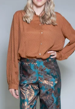 Niù Shirts & Blouses^Casual Shirt in Brown