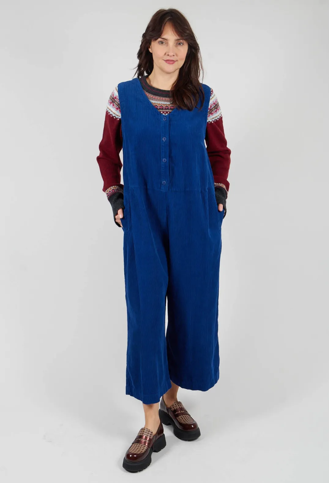 Mes Soeurs u0026 Moi Jumpsuits^Caumartin Jumpsuit in Blue