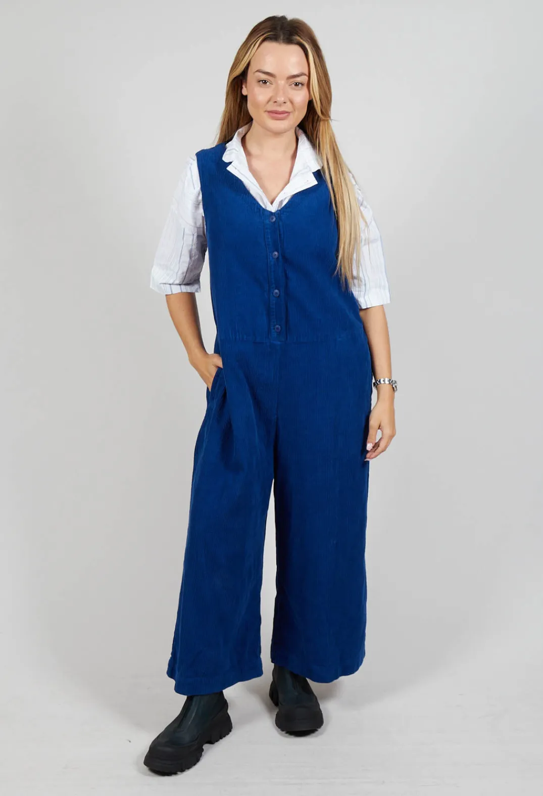 Mes Soeurs u0026 Moi Jumpsuits^Caumartin Jumpsuit in Blue