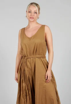 La Vaca Loca Jumpsuits^Ceila Jumpsuit in Dried Tobacco