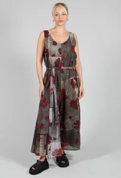 La Vaca Loca Jumpsuits^Ceila Printed Jumpsuit in Shitake Flower