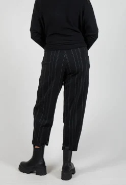 Mama B Trousers^Cervo J Trousers in Nero 31319