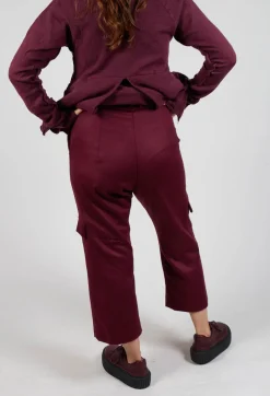 Rundholz Mainline Trousers^Check Print Trousers in Merlot