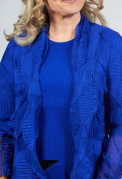 Alquema Jackets^Chino Jacket in Royal Blue