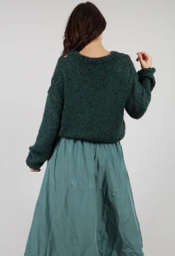 Umit Unal Knitwear|Jumpers^Chunky Knit Jumper in Original Green