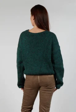 Umit Unal Knitwear|Jumpers^Chunky Knit Jumper in Original Green
