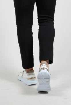 Malloni Trainers^Chunky Slip On Trainers with Metallic Detail in Pamplona Corda