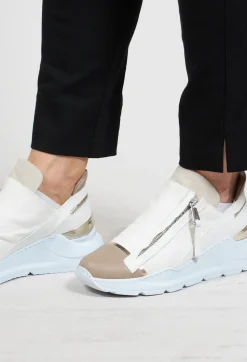 Malloni Trainers^Chunky Slip On Trainers with Metallic Detail in Pamplona Corda