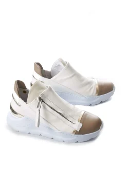 Malloni Trainers^Chunky Slip On Trainers with Metallic Detail in Pamplona Corda