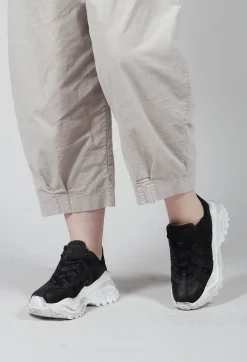 Lofina Trainers^Chunky Sole Trainers in Antracite Mix