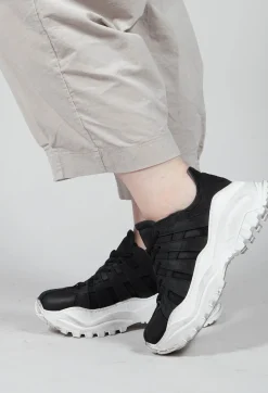 Lofina Trainers^Chunky Sole Trainers in Antracite Mix