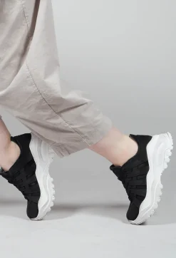 Lofina Trainers^Chunky Sole Trainers in Antracite Mix