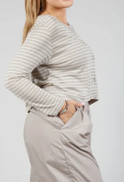Mama B Cardigans^Cielo Lr Cardigans In Argento