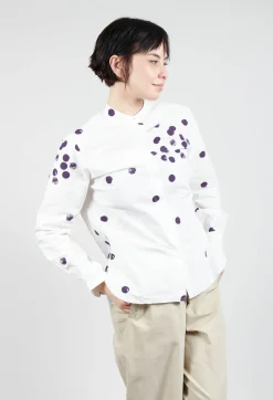 Hannoh Wessel Shirts & Blouses^Cikita Print Shirt in Plum Dots