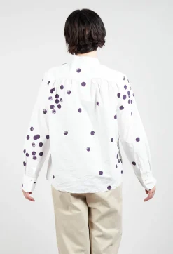 Hannoh Wessel Shirts & Blouses^Cikita Print Shirt in Plum Dots