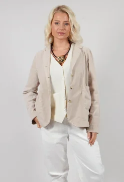 Mama B Jackets^Cimone V Jacket in Gesso