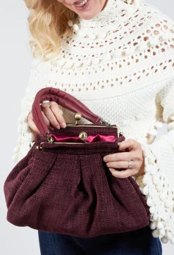 Le Daf Bags^Ciniglia Bag in Malanzana
