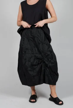 Tadashi Skirts^Circle Texture Skirt in Black