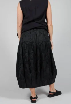 Tadashi Skirts^Circle Texture Skirt in Black