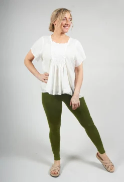 Privatsachen Leggings^Clan Leggings in Kasper Green