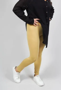 Privatsachen Leggings^Clan Leggings in Leo Yellow