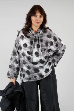 Xenia Design Shirts & Blouses^Clap Blouse in Black and White